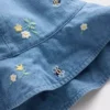 Baby Embroidered Denim Sun Hat