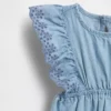 Baby Eyelet Denim One-Piece