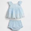 Baby Eyelet Outfit Set