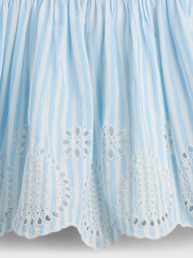 Baby Eyelet Outfit Set