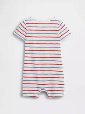 Baby First Favorites Henley Shorty One-Piece
