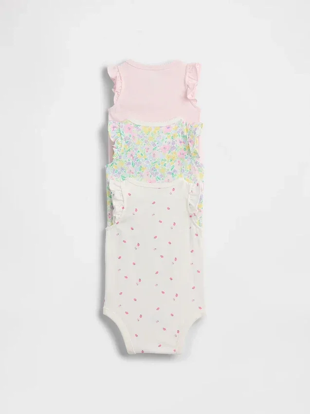 Baby First Favorites Organic Cotton Bodysuit (3-Pack)