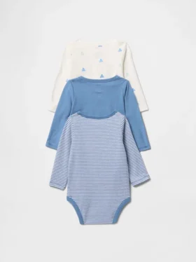 Baby First Favorites Organic Cotton Bodysuit (3-Pack)