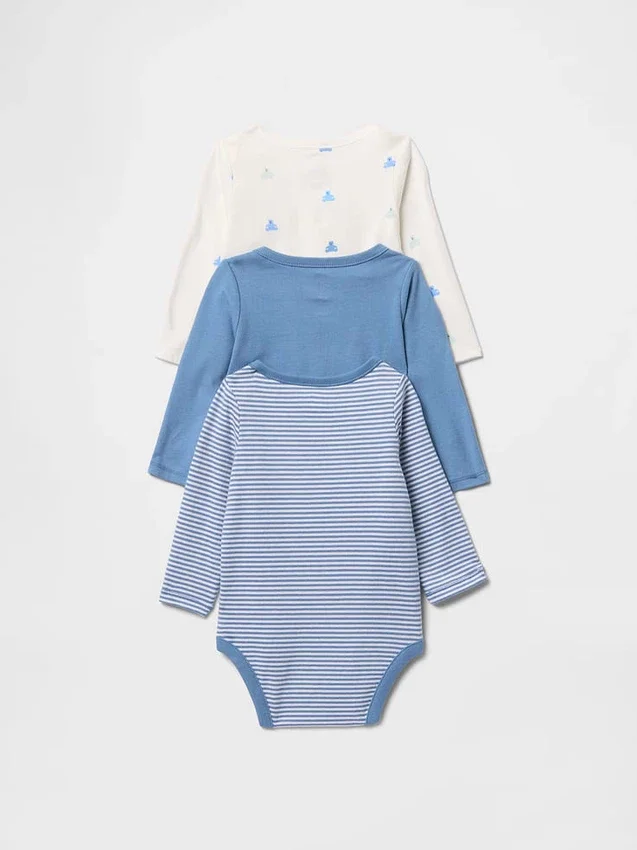 Baby First Favorites Organic Cotton Bodysuit (3-Pack)