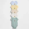 Baby First Favorites Organic Cotton Bodysuit (5-Pack)