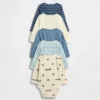 Baby First Favorites Organic Cotton Bodysuit (5-Pack)
