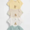 Baby First Favorites Organic Cotton Bodysuit (5-Pack)