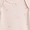 Baby First Favorites Organic Cotton Bow Bodysuit