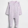 Baby First Favorites Organic Cotton Footed One-Piece