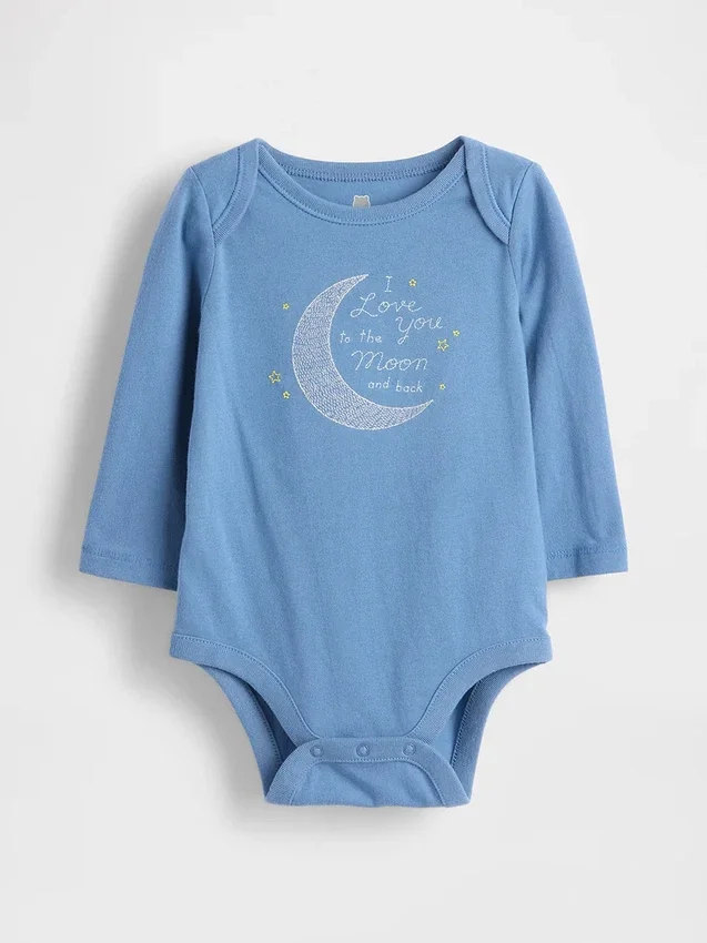 Baby First Favorites Organic Cotton Graphic Bodysuit