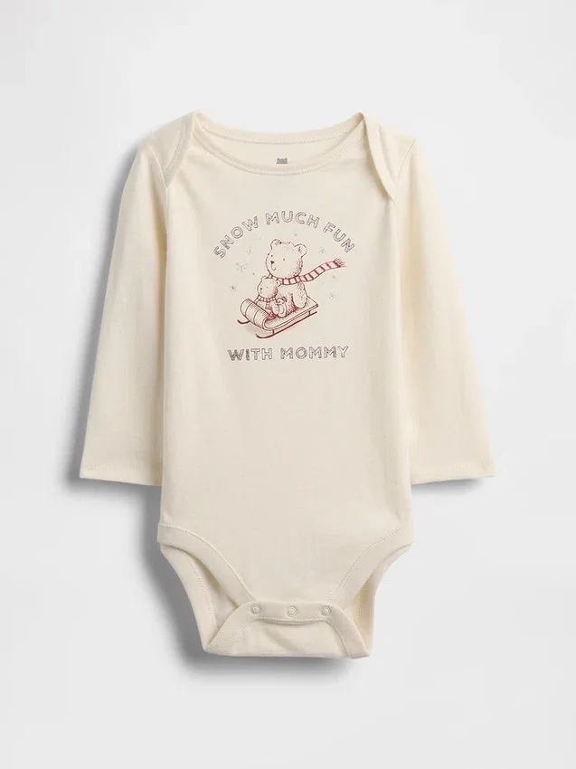 Baby First Favorites Organic Cotton Graphic Bodysuit