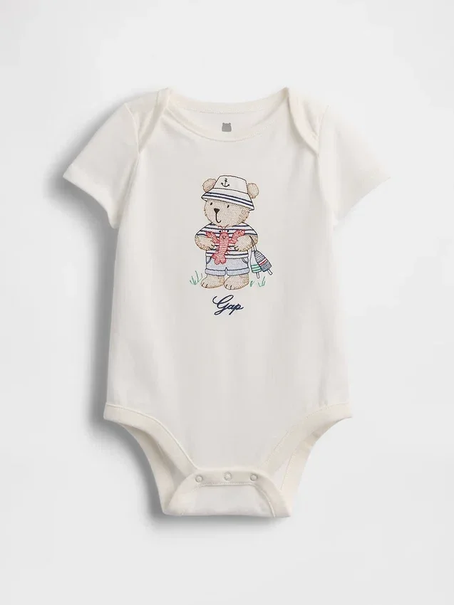 Baby First Favorites Organic Cotton Graphic Bodysuit