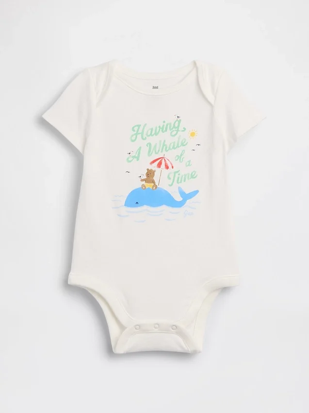 Baby First Favorites Organic Cotton Graphic Bodysuit
