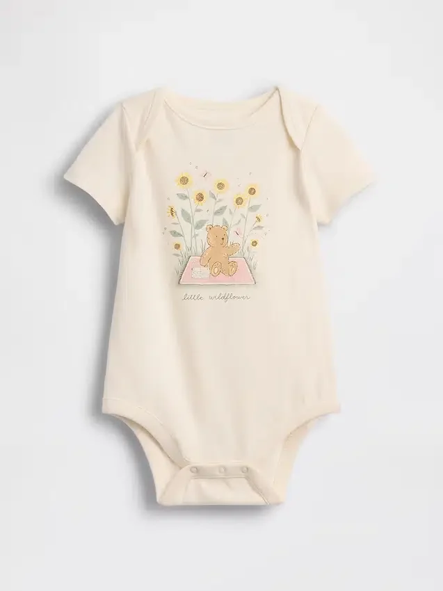 Baby First Favorites Organic Cotton Graphic Bodysuit