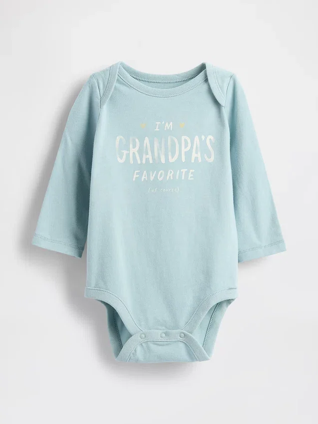 Baby First Favorites Organic Cotton Graphic Bodysuit