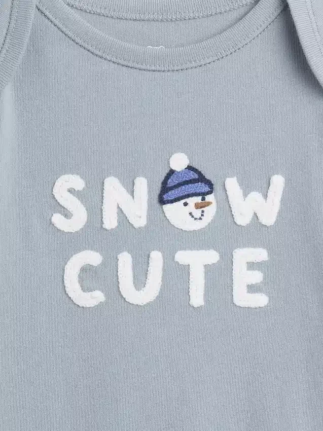 Baby First Favorites Organic Cotton Graphic Bodysuit