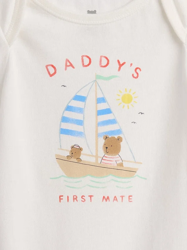 Baby First Favorites Organic Cotton Graphic Bodysuit