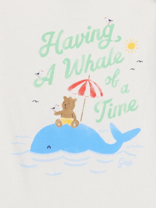 Baby First Favorites Organic Cotton Graphic Bodysuit