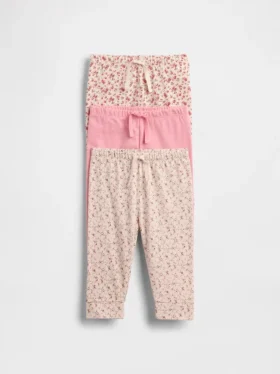 Baby First Favorites Organic Cotton Pull-On Pants (3-Pack)