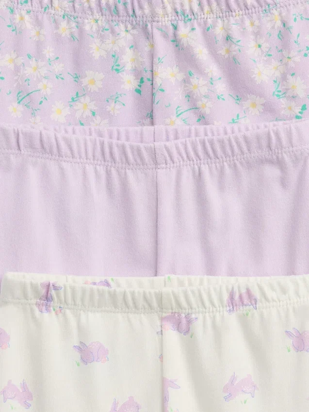Baby First Favorites Organic Cotton Pull-On Pants (3-Pack)