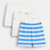 Baby First Favorites Organic Cotton Pull-On Shorts (3-Pack)