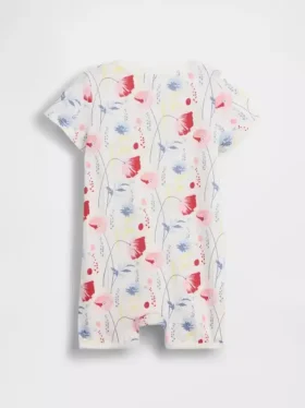 Baby First Favorites Organic Cotton Shorty One-Piece