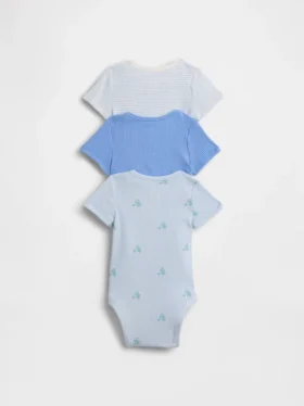 Baby First Favorites Tinyrib Bodysuit (3-Pack)