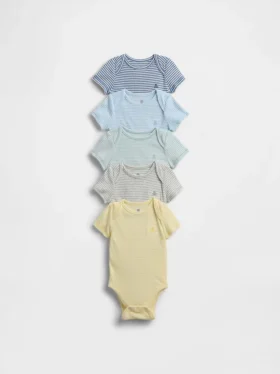 Baby First Favorites Tinyrib Bodysuit (5-Pack)