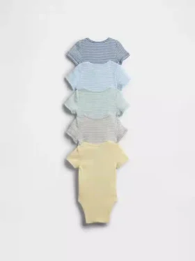 Baby First Favorites Tinyrib Bodysuit (5-Pack)
