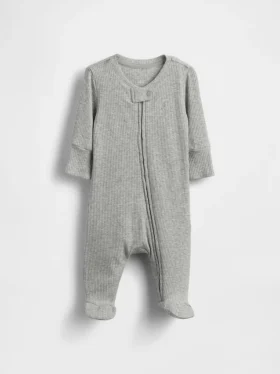 Baby First Favorites Tinyrib Footed One-Piece