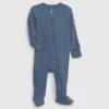 Baby First Favorites Tinyrib Footed One-Piece