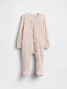 Baby First Favorites Tinyrib Footed One-Piece