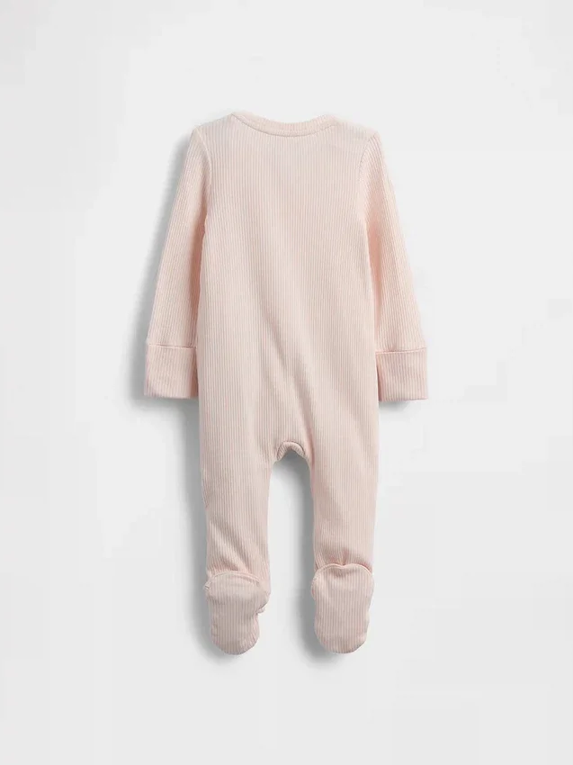Baby First Favorites Tinyrib Footed One-Piece