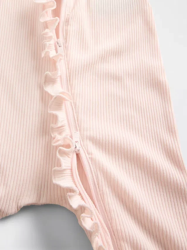 Baby First Favorites Tinyrib Footed One-Piece