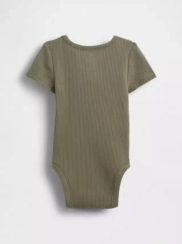 Baby First Favorites Tinyrib Henley Bodysuit