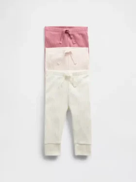 Baby First Favorites Tinyrib Pants (3-Pack)