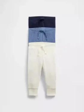 Baby First Favorites Tinyrib Pants (3-Pack)
