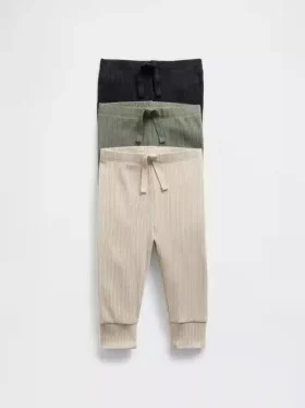 Baby First Favorites Tinyrib Pants (3-Pack)