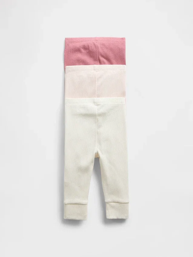 Baby First Favorites Tinyrib Pants (3-Pack)