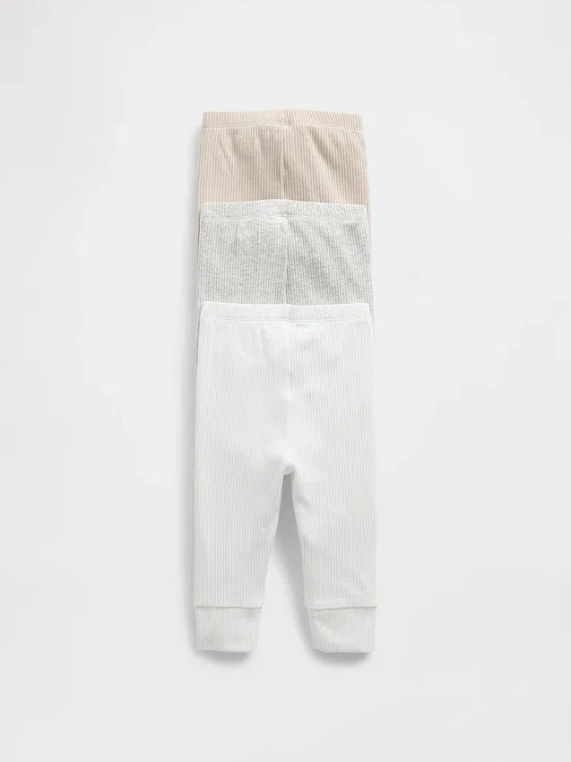 Baby First Favorites Tinyrib Pants (3-Pack)