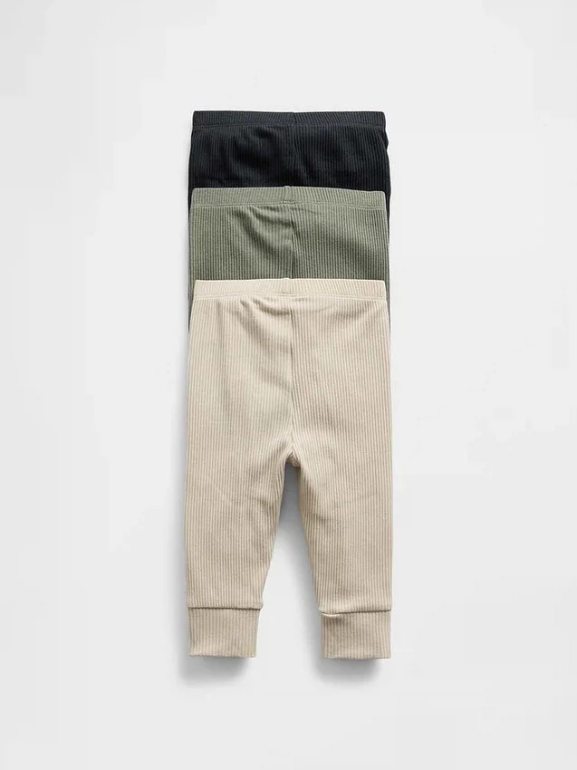 Baby First Favorites Tinyrib Pants (3-Pack)