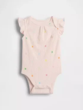 Baby First Favorites Tinyrib Polka Dot Bodysuit