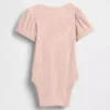 Baby First Favorites Tinyrib Puff-Sleeve Bodysuit