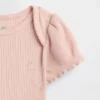 Baby First Favorites Tinyrib Puff-Sleeve Bodysuit