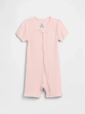 Baby First Favorites Tinyrib Shorty One-Piece