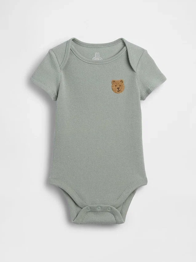Baby First Favorites Waffle Bodysuit