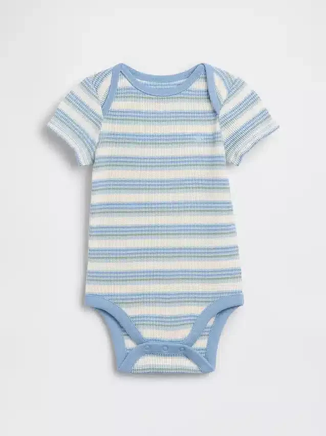 Baby First Favorites Waffle Bodysuit