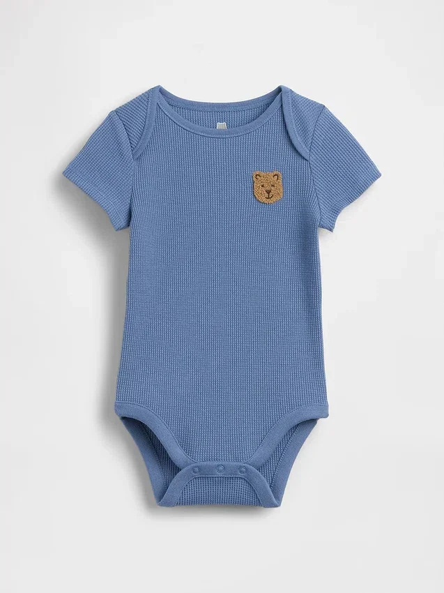 Baby First Favorites Waffle Bodysuit