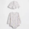 Baby Floral Rash Guard Swim Set