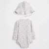 Baby Floral Rash Guard Swim Set